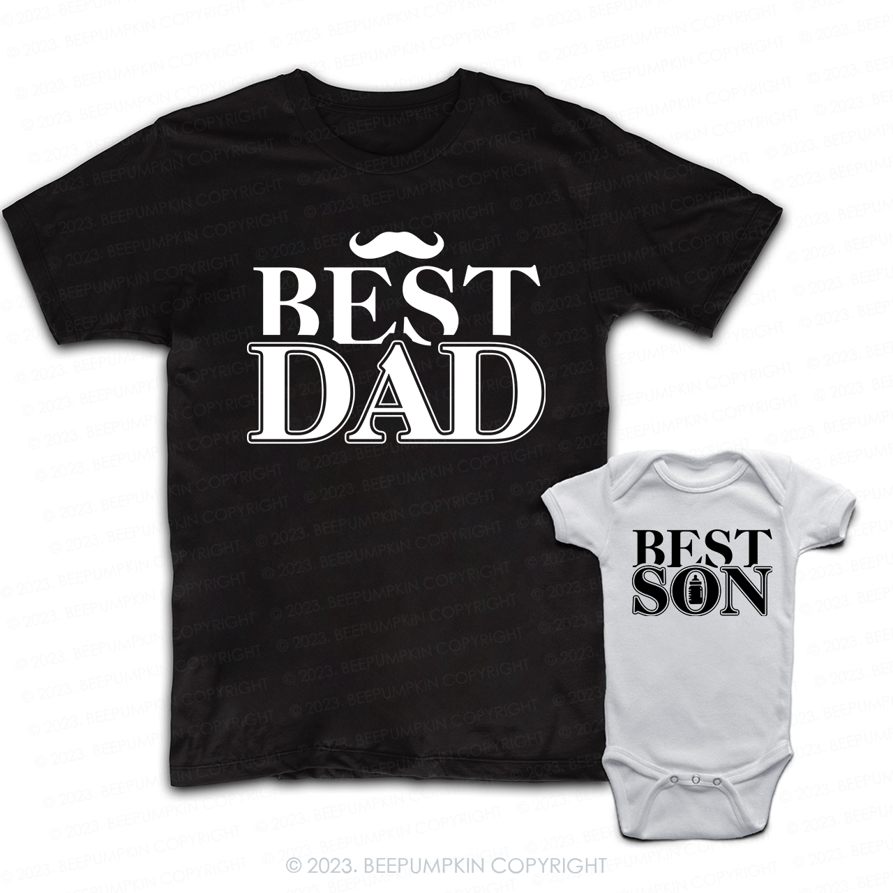Best Dad Son Dad & Me Matching T-Shirts