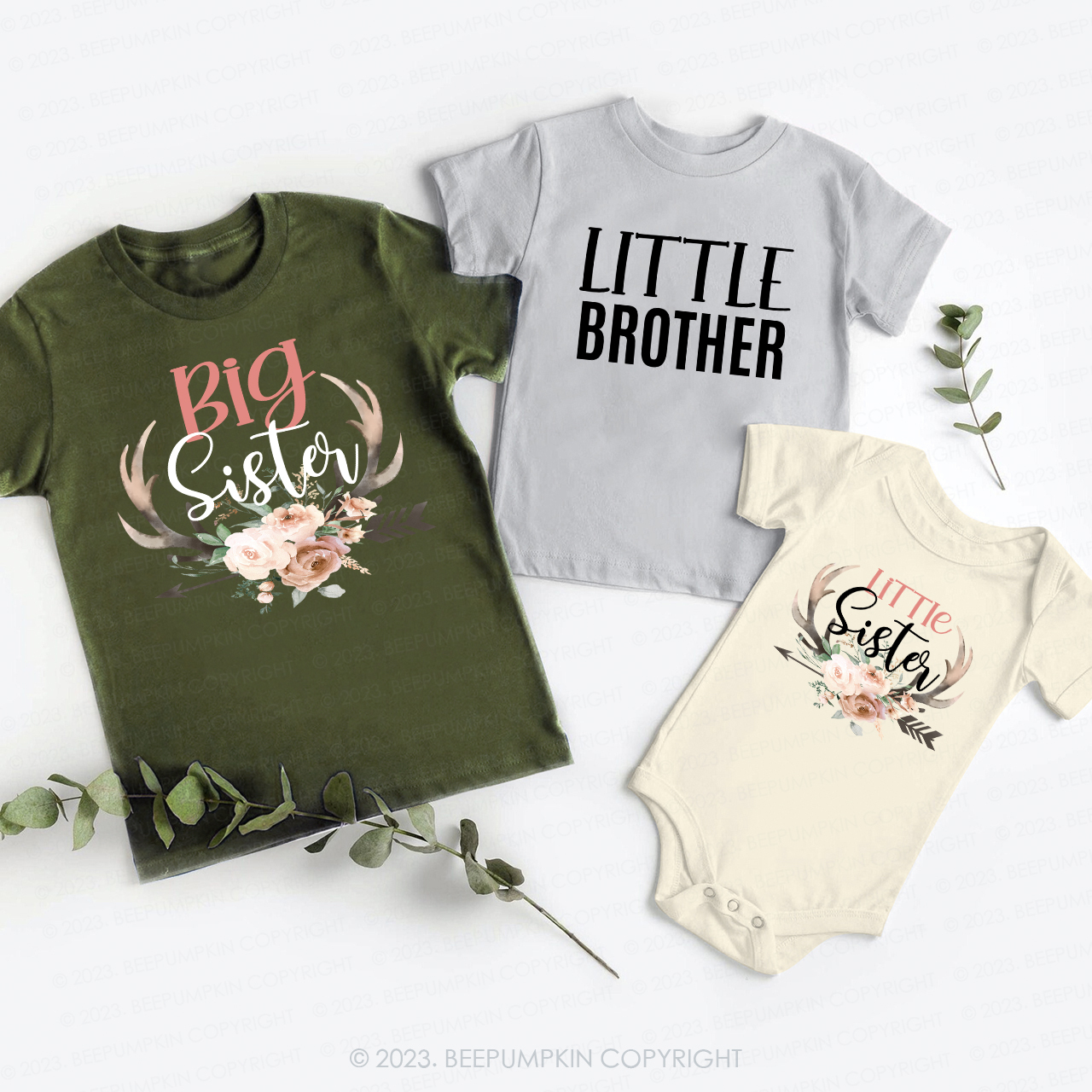 Sister Brother Matching Sibling Shirts