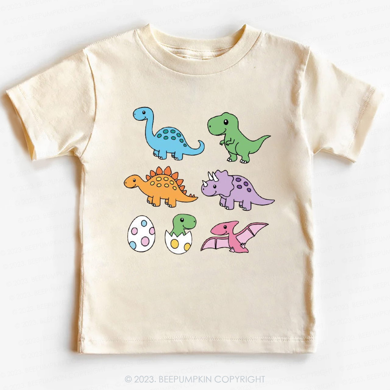 Colorful Dinosaur Gift -Toddler Tees