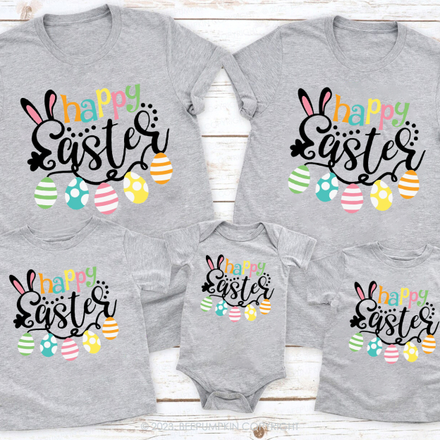 Happy Easter Bunny Matching Shirts