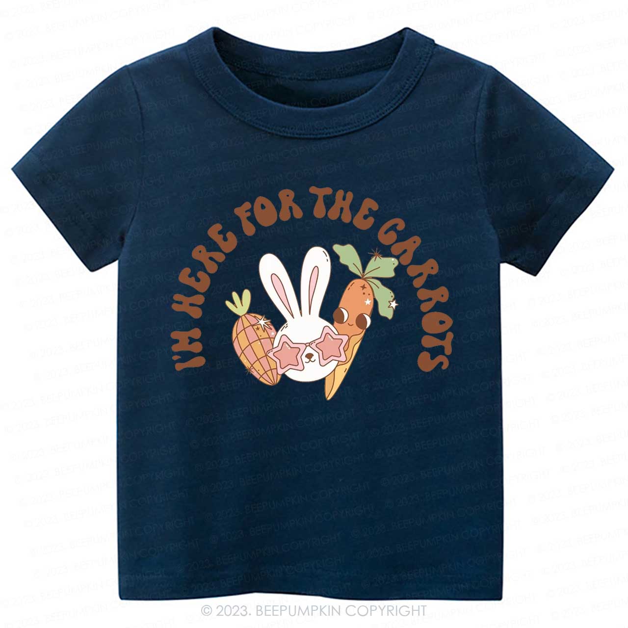 I'm Here For The Carrots Easter Bunny -Toddler Tees