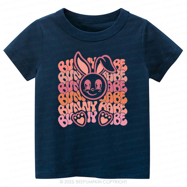 Big Eyes Bunny Babe Easter -Toddler Tees