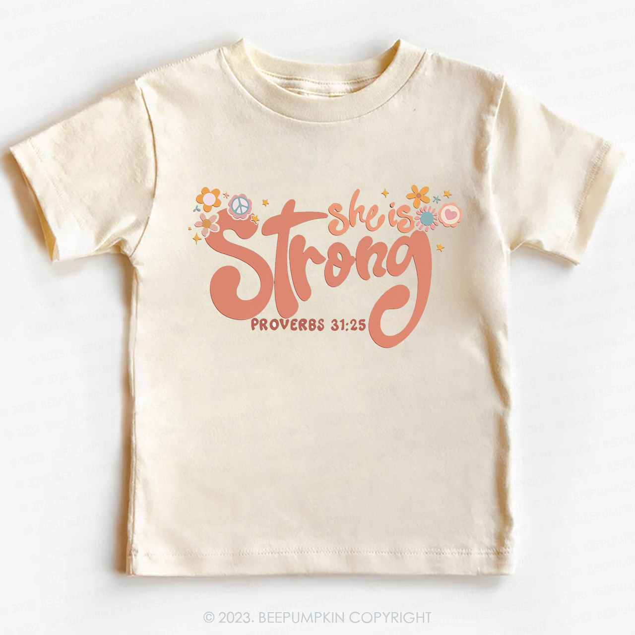 She is Strong Proverbs 31:25-Toddler Tees