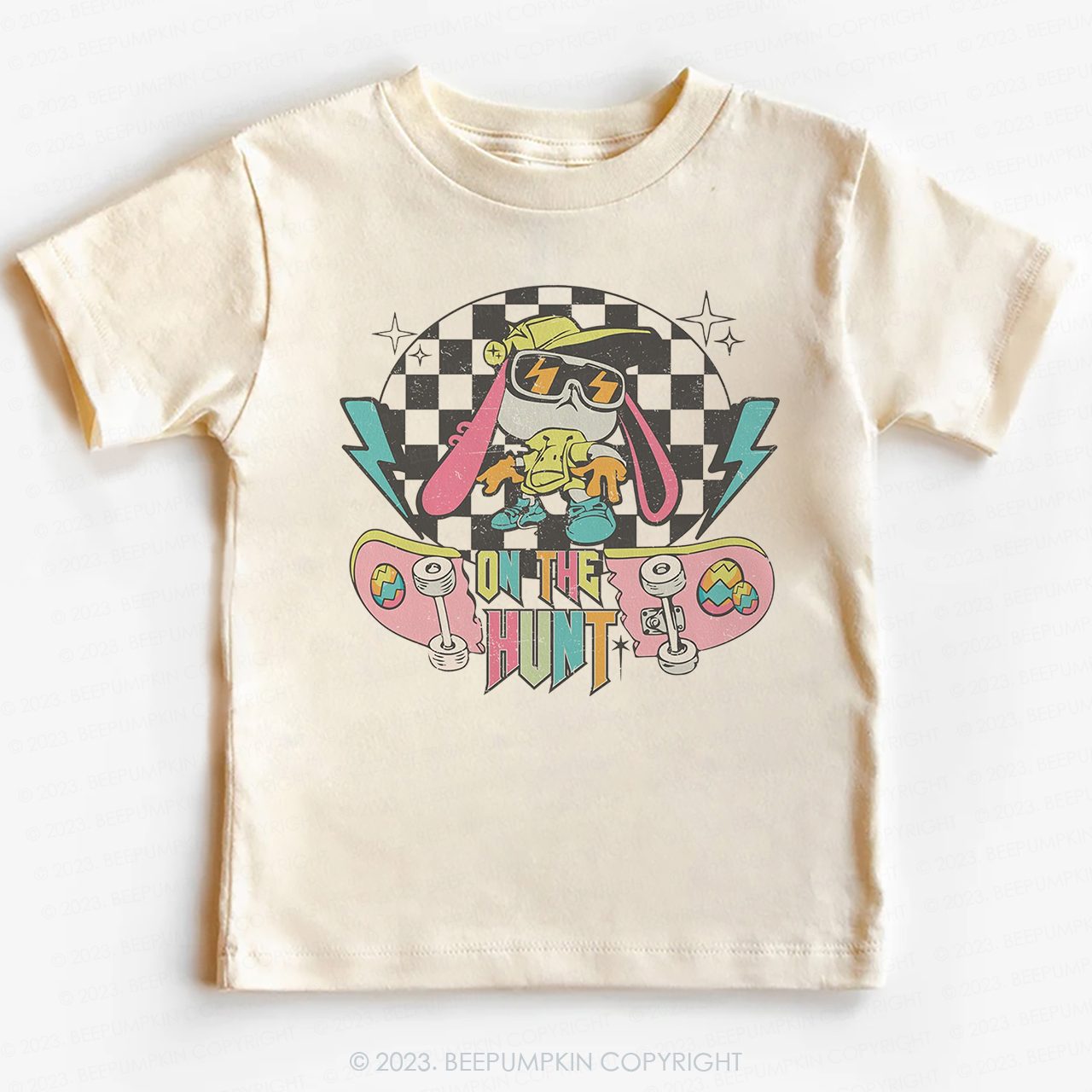 On The Hunt Kids Retro -Toddler Tees