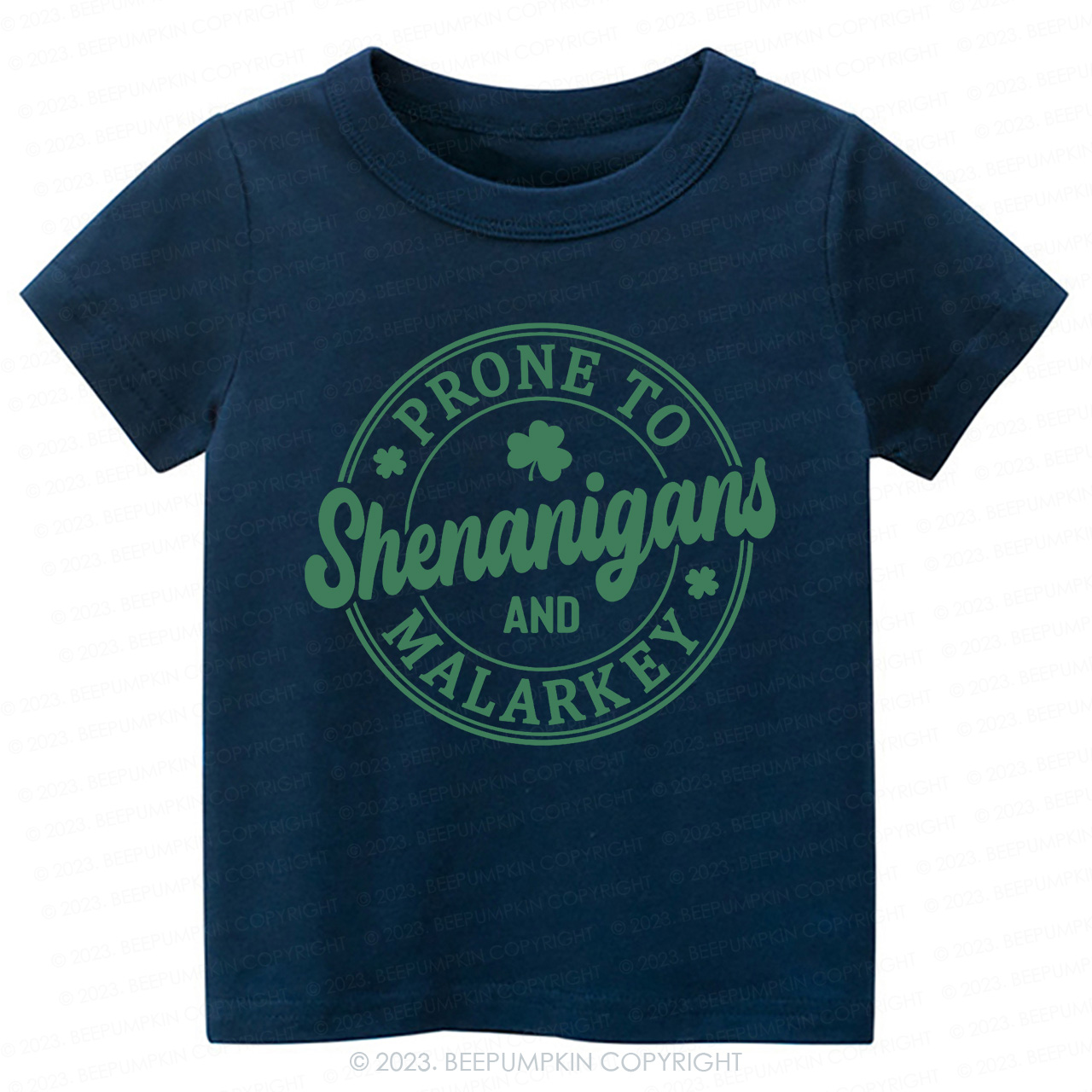 Prone To Shenanigans And Malarkey St.Patricks Day-Toddler&Kids Tees