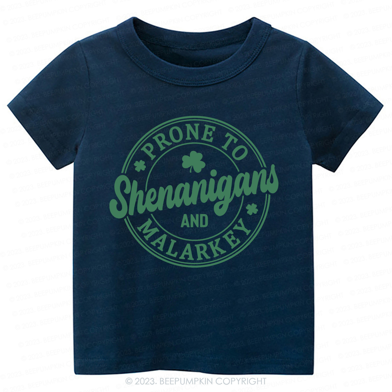 Prone To Shenanigans And Malarkey St.Patricks Day-Toddler&Kids Tees
