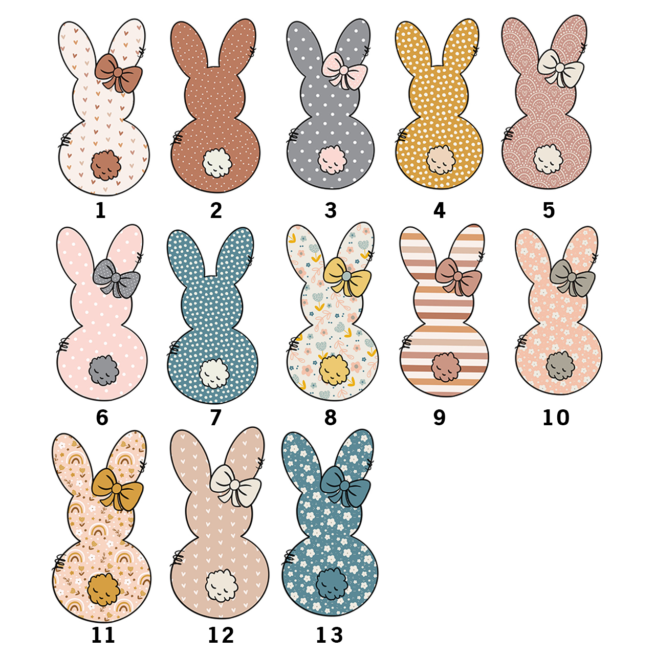 Spring Bunny Clipart Easter -Toddler Tees