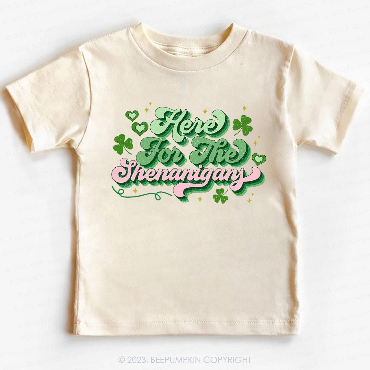 Here For The Shenanigans St.Patricks Day -Toddler Tees