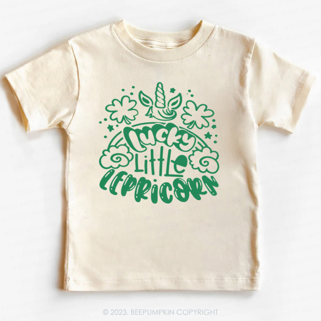 Lucky Little Lepricorn St.Patricks Day -Toddler Tees