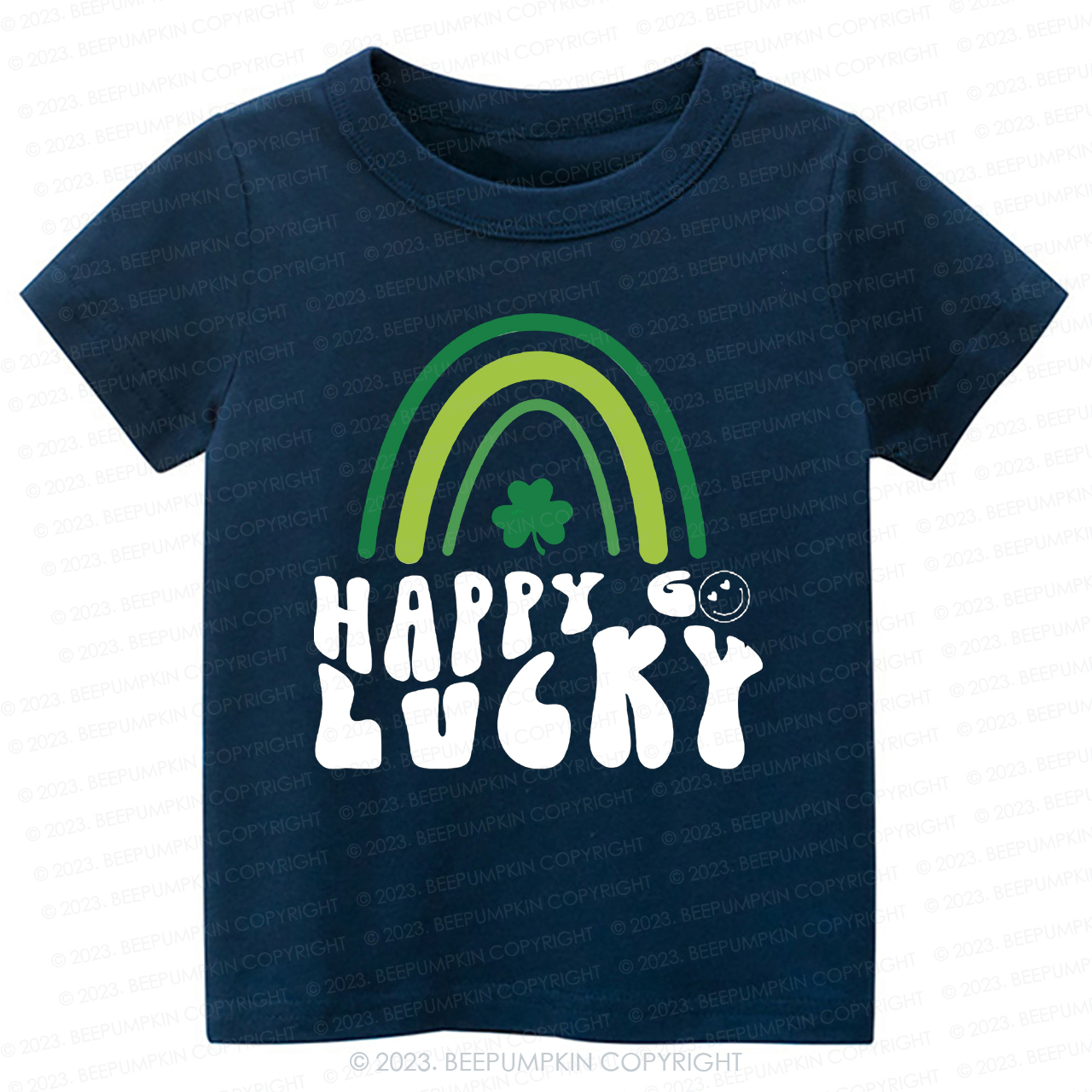 Happy Go lucky St.Patricks Day -Toddler Tees