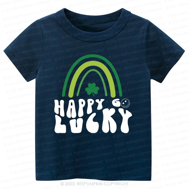 Happy Go lucky St.Patricks Day -Toddler Tees