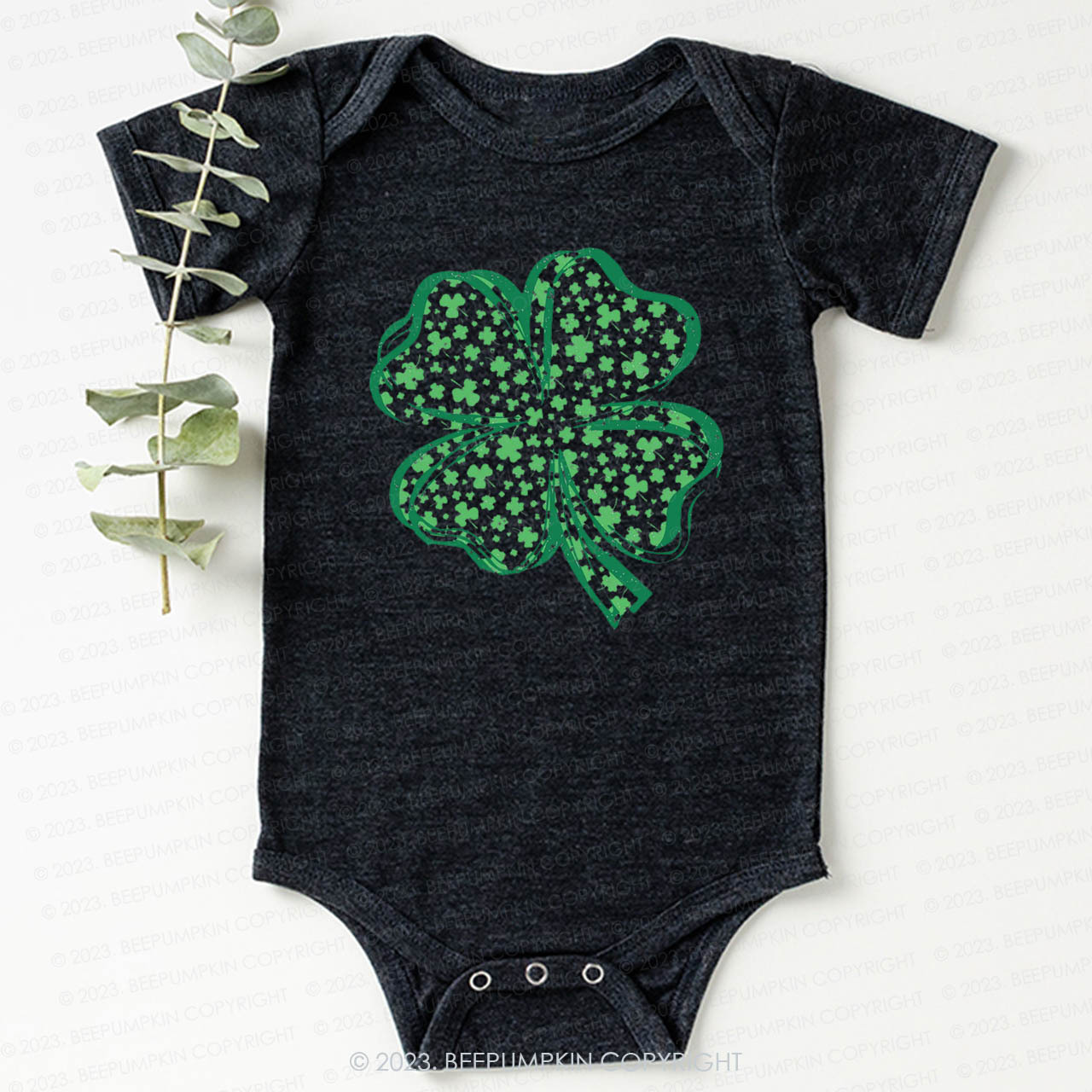 Lucky Charm St.Patricks Day Bodysuit For Baby