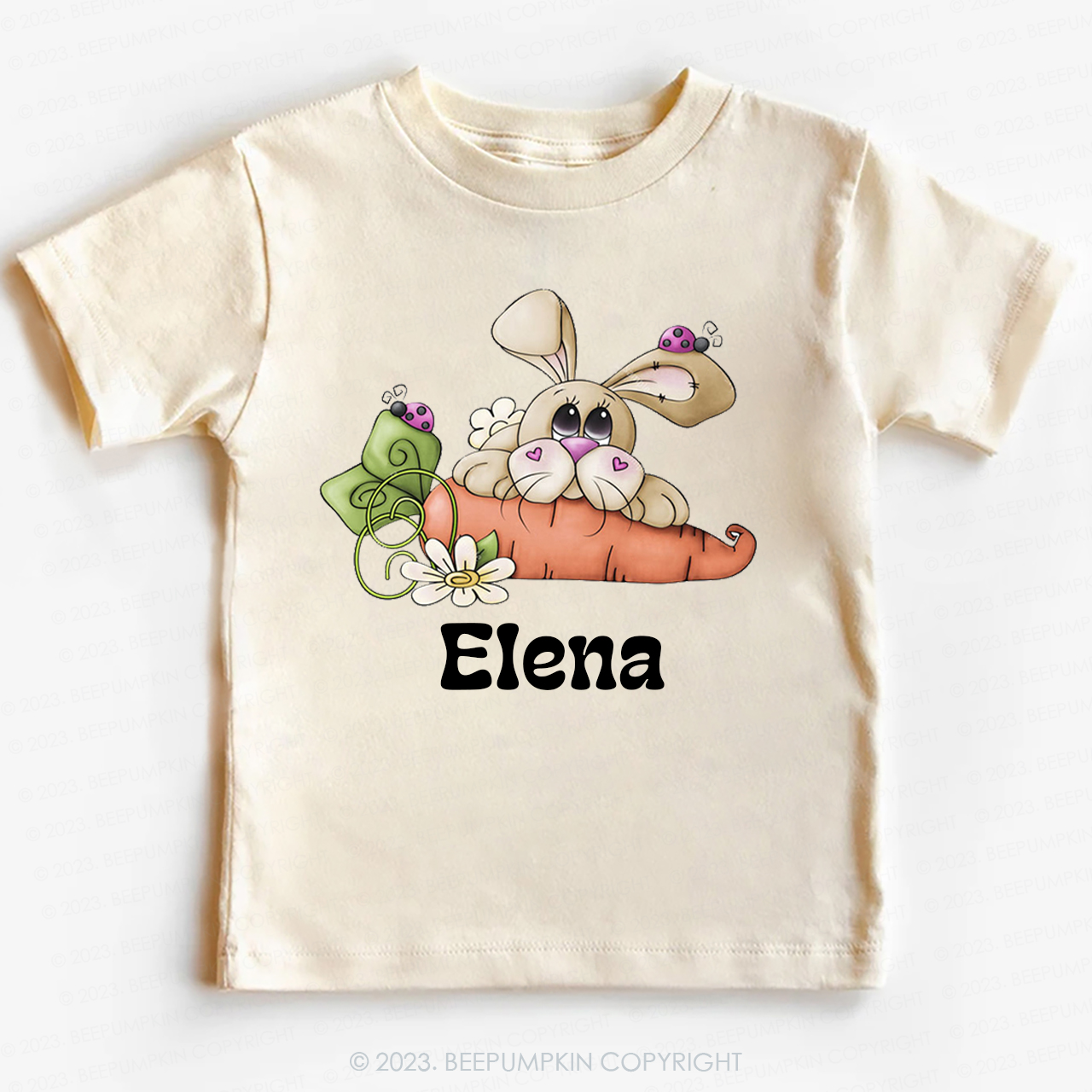 Bugs And Easter Cute Bunny -Toddler Tees