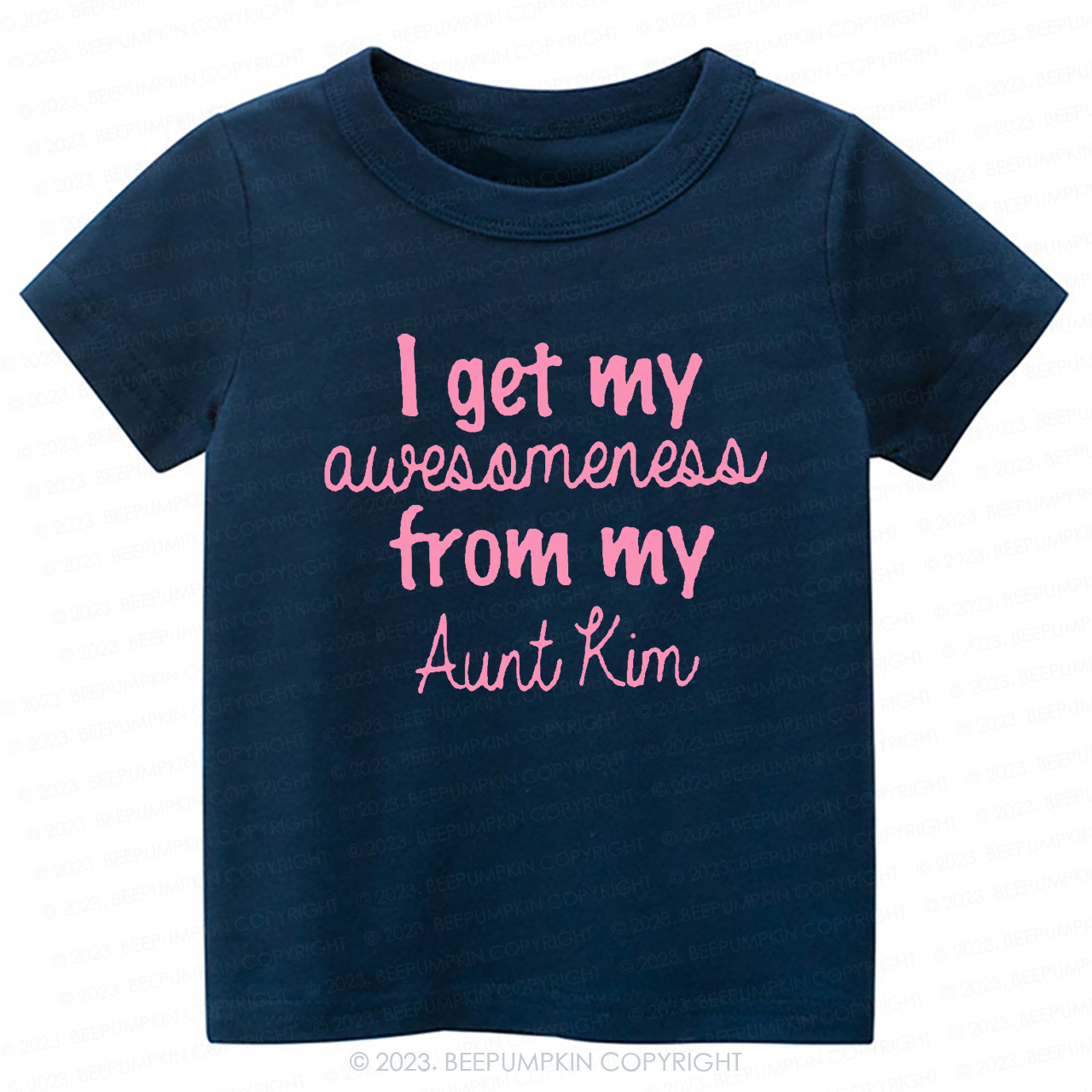 I Get My Awesomeness From My Aunt-Toddler Tees