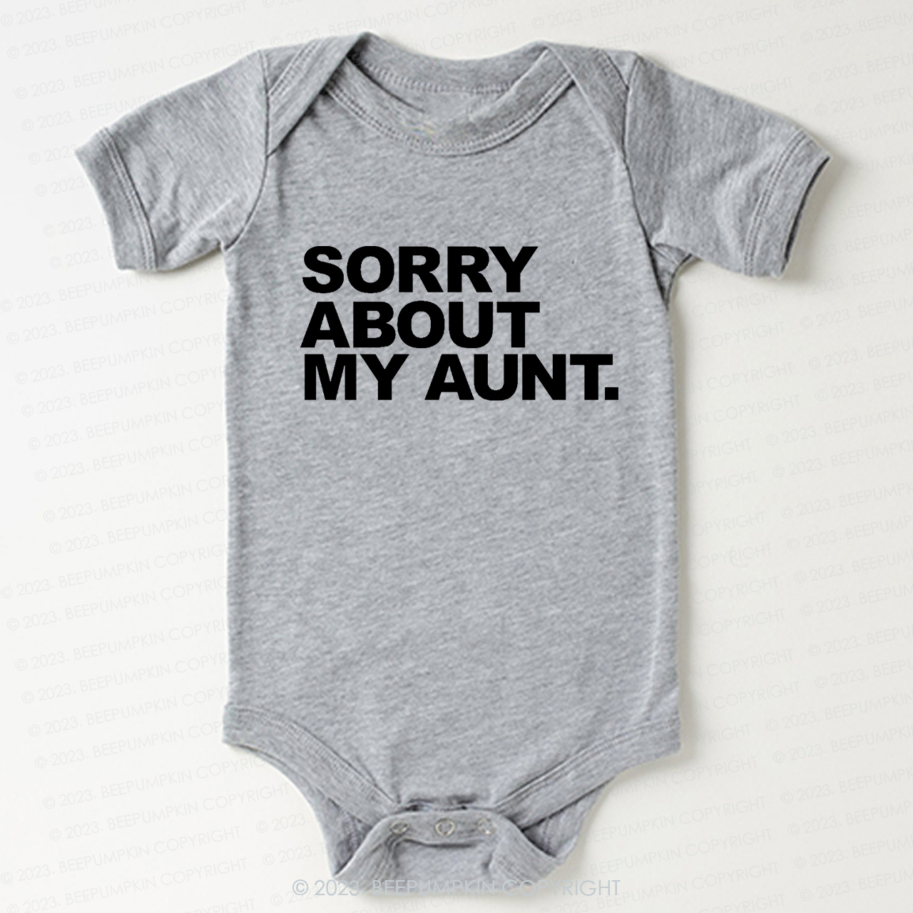 Sorry About My Aunt Bodysuit For Baby