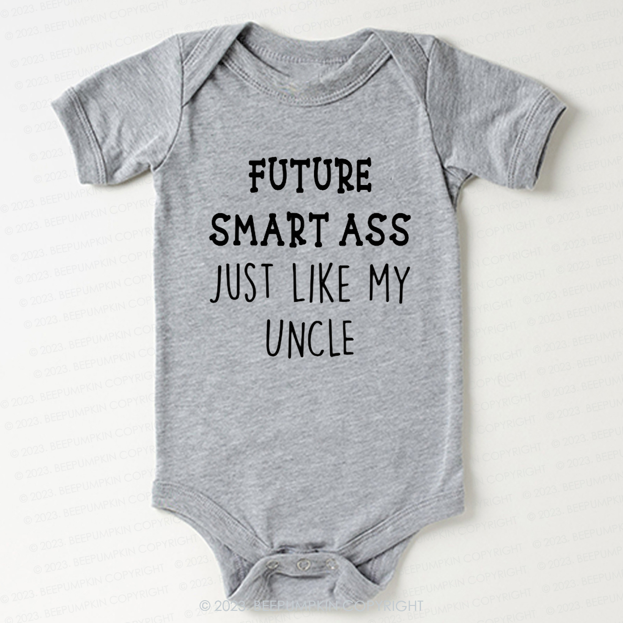 Future Smart Ass Just Like My Uncle Bodysuit For Baby