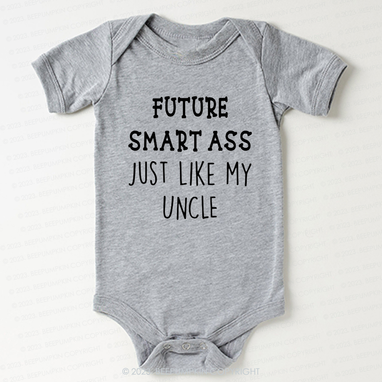 Future Smart Ass Just Like My Uncle Bodysuit For Baby