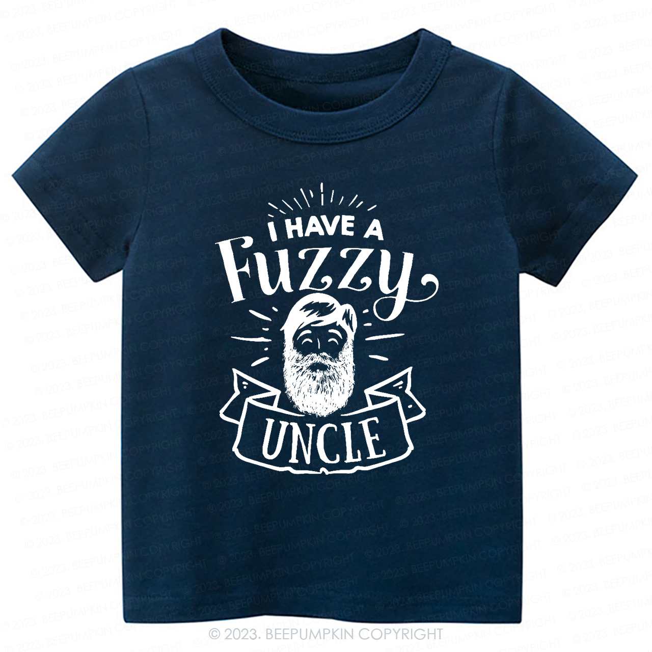  I Have a Fuzzy Uncle -Toddler Tees