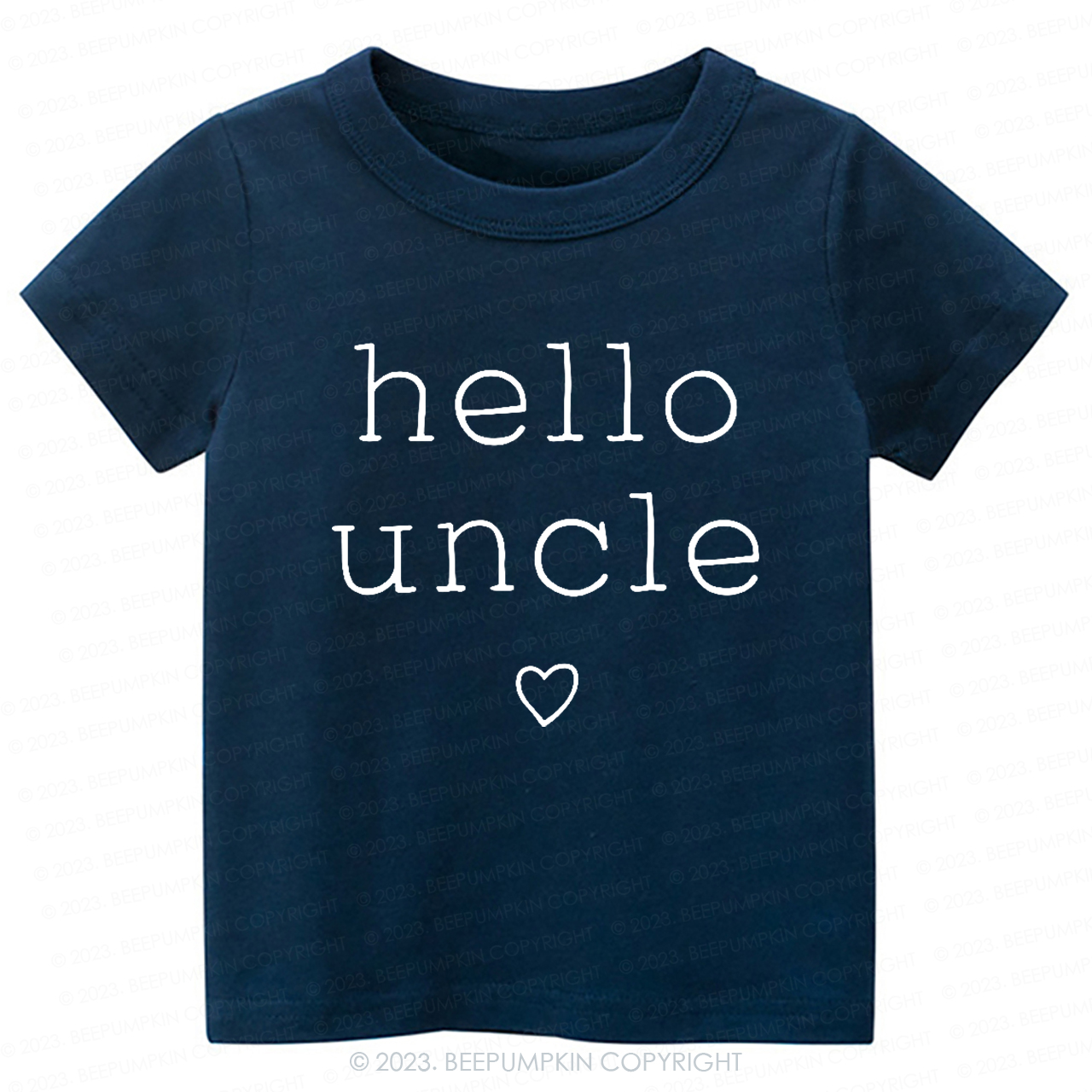 Hello Uncle -Toddler Tees