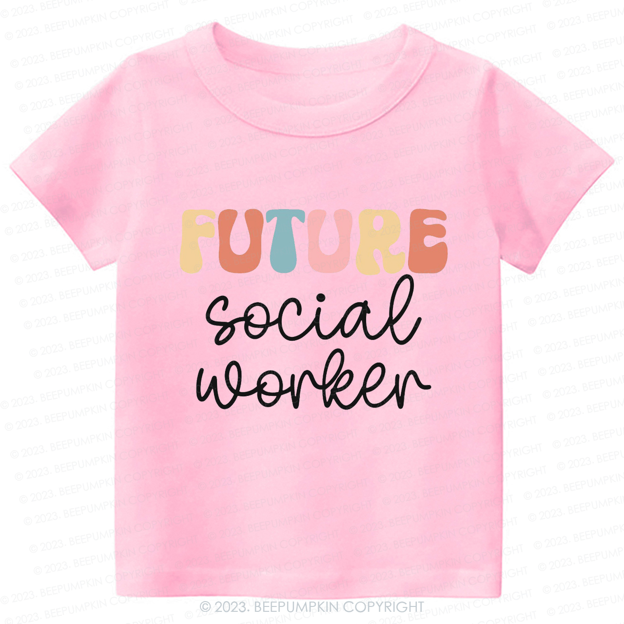 Profession Social Worker-Toddler Tees