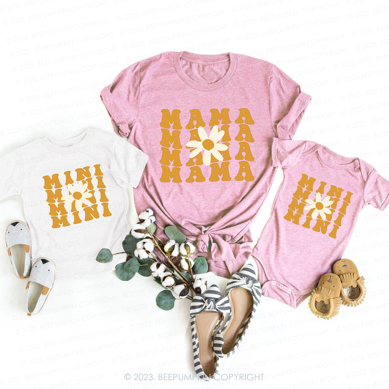 Daisy Mama Mini Mom&Me Matching Tees
