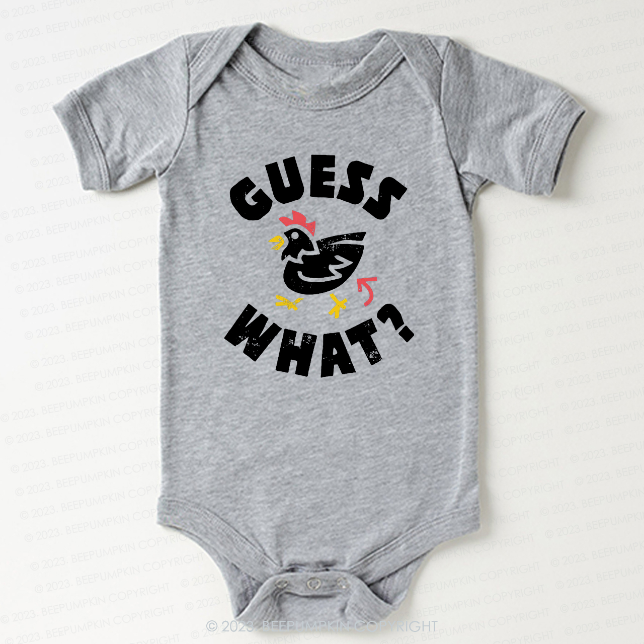 Guess What Chicken Butt Funny Hip For Baby