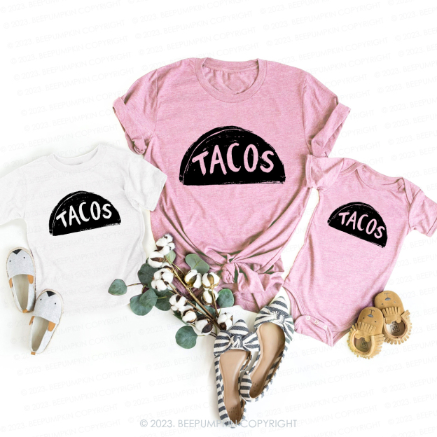 Taco Tuesday Mommy And Me Matching T-Shirts