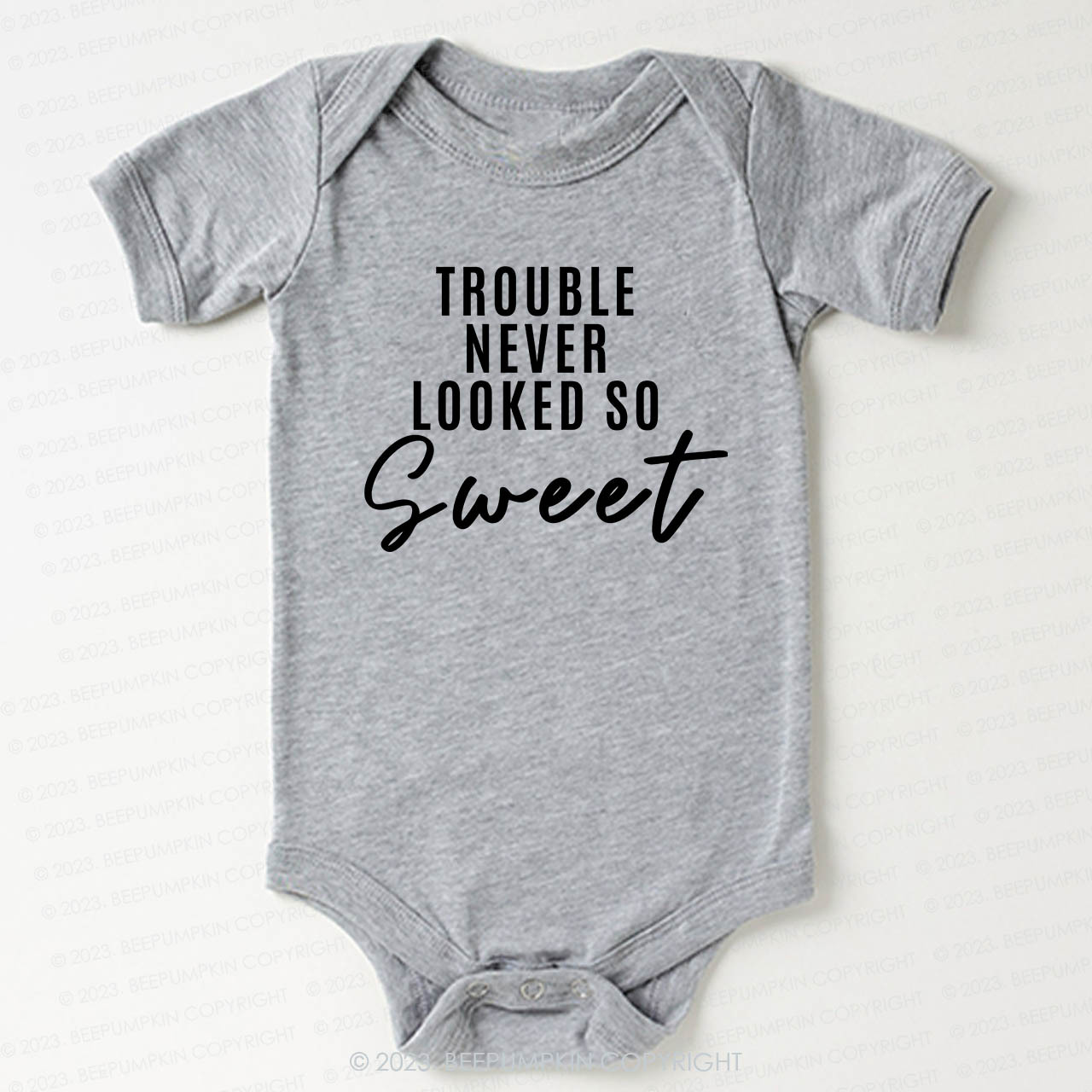 Trouble Maker Funny Bodysuit For Baby