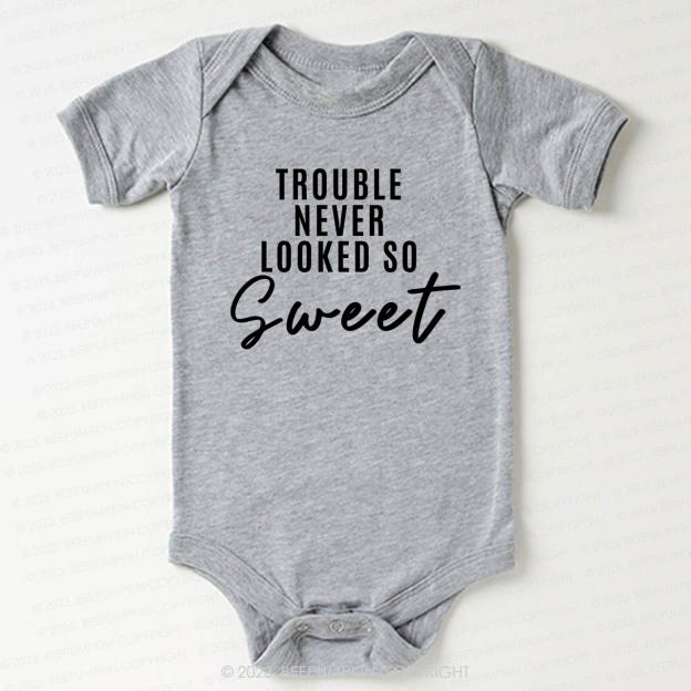 Trouble Maker Funny Bodysuit For Baby