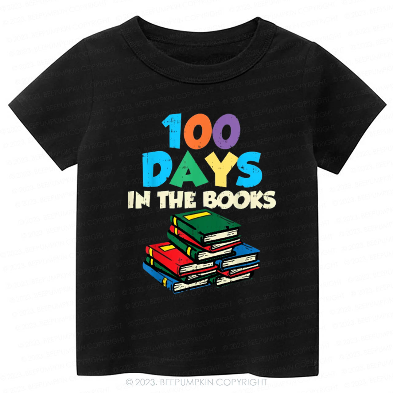 100 Days On The Books Kids Shirt