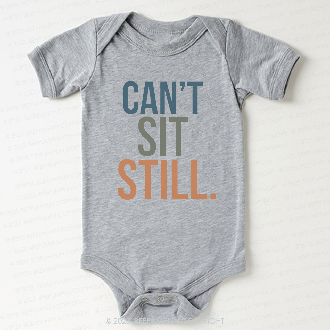 Can't Sit Still Bodysuit For Baby