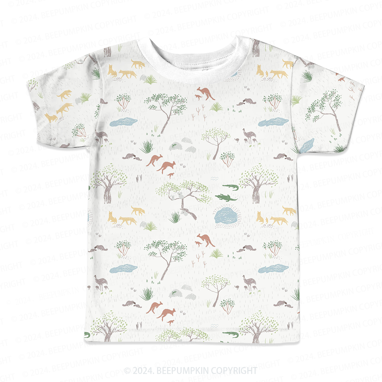 Africa Animals Silhouettes All Over Print Kids Tees  Sale-Beepumpkin™