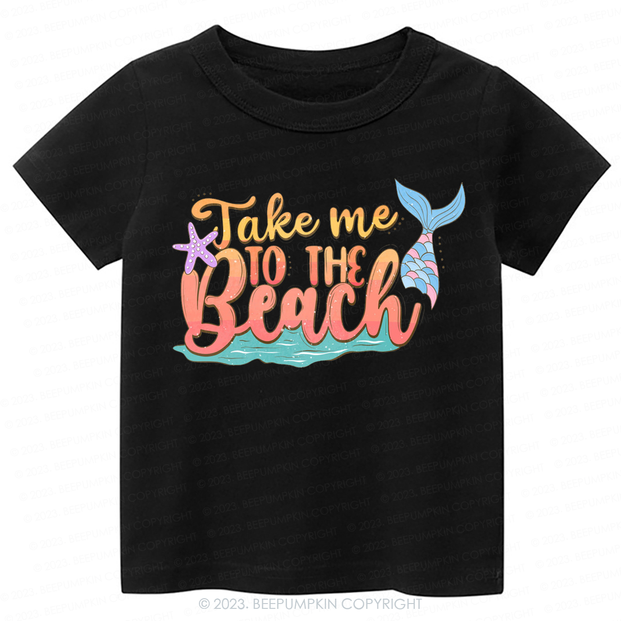 Take Me To The Beach Mermaid Kids Shirt