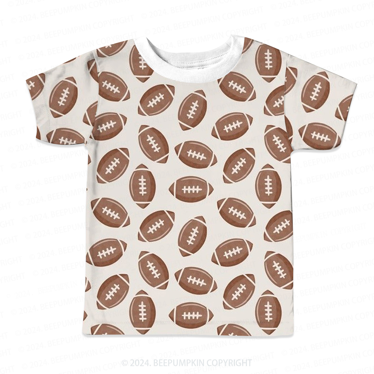 Classic Baseball All Over Print Kids Tees