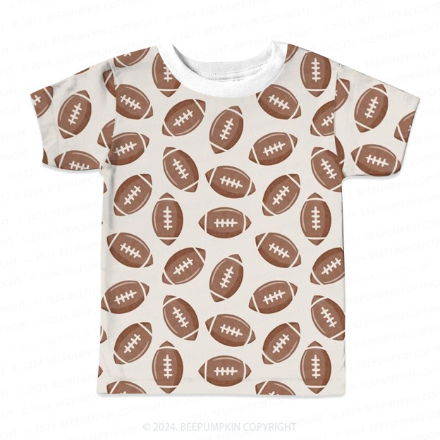 Classic Baseball All Over Print Kids Tees