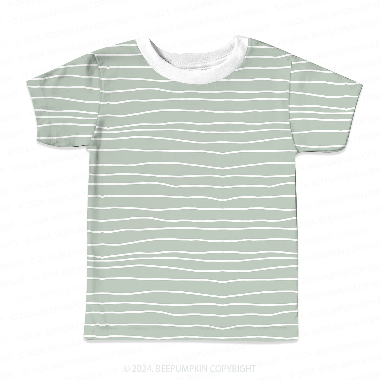 Graffiti Stripes All Over Print Kids Tees