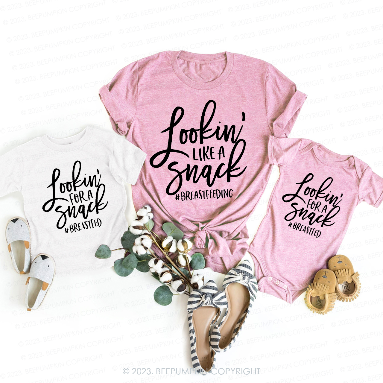Looking Like A Snack T-Shirts For Mom&Me