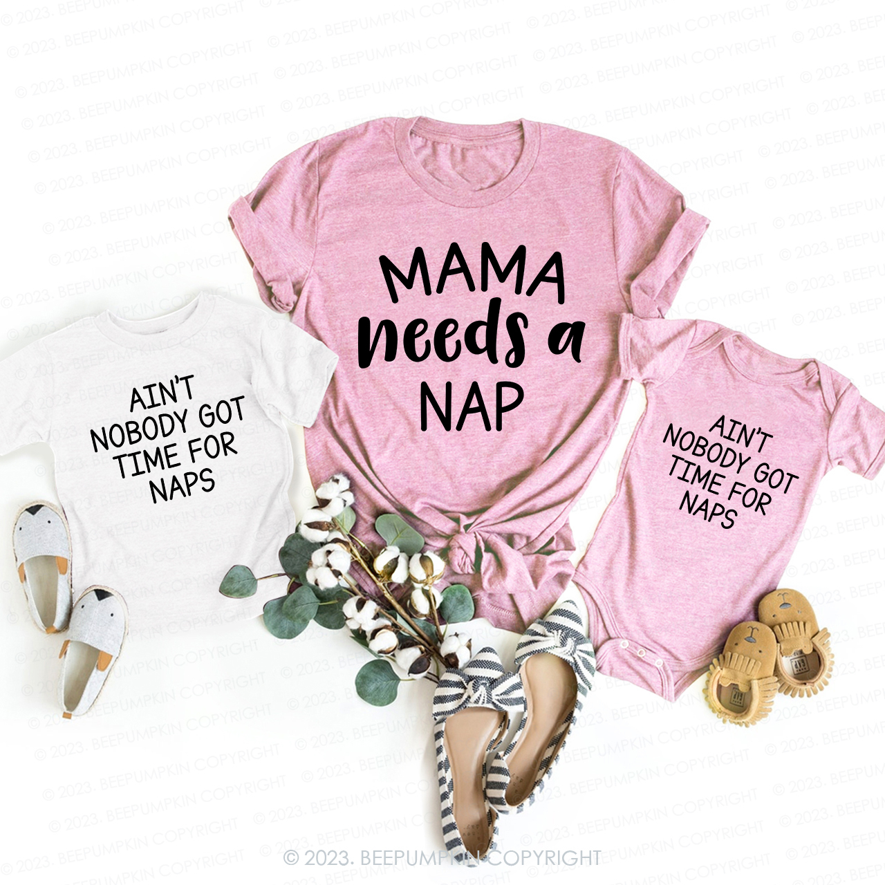Mom Need A Nap T-Shirts For Mom&Me