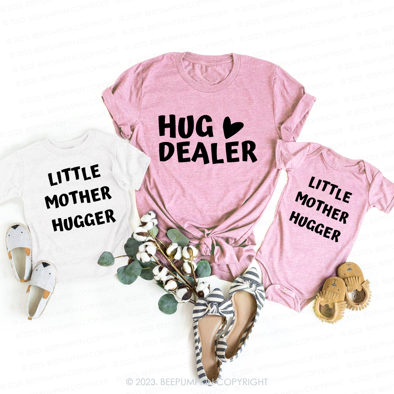Hug Dealer T-Shirts For Mom&Me
