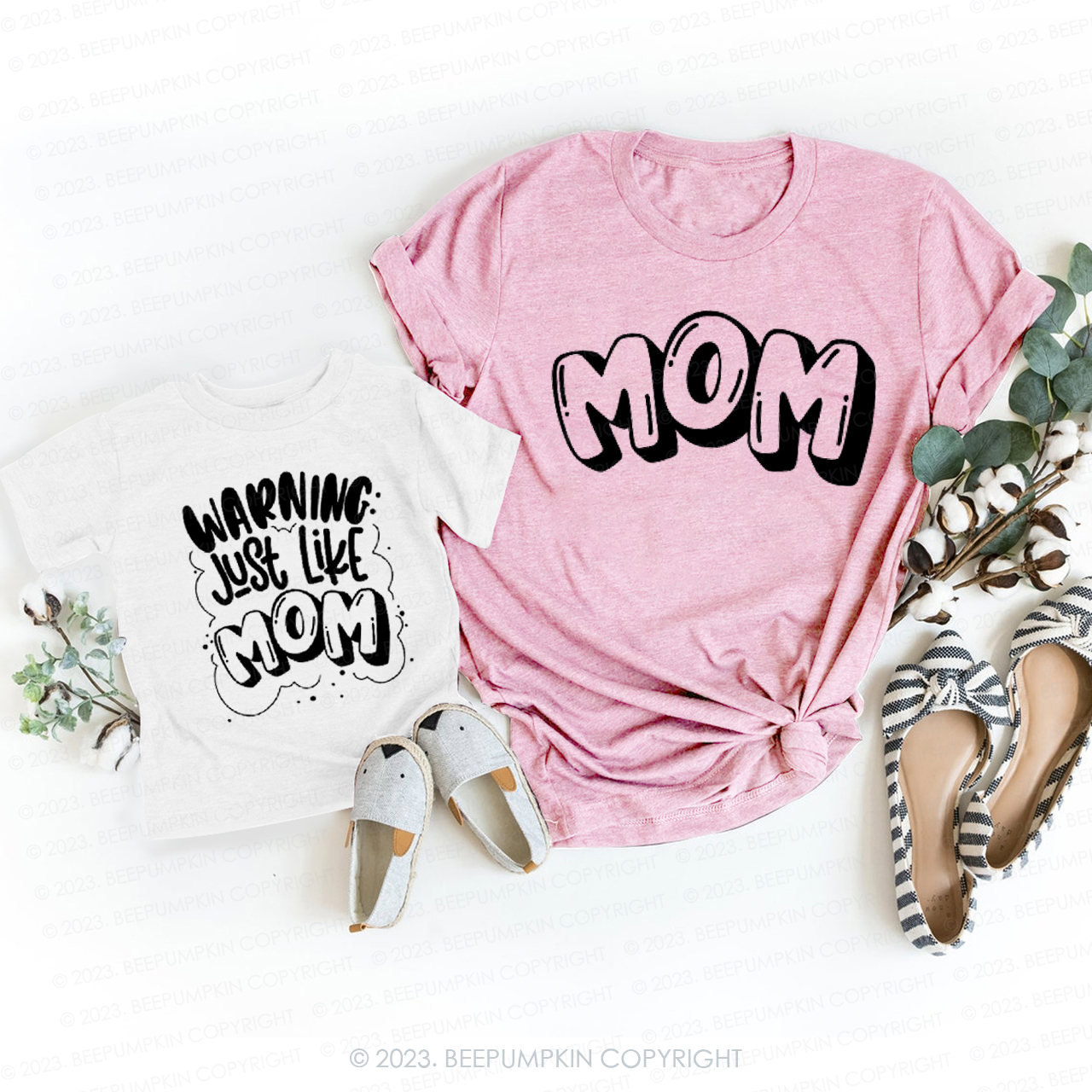  Like Mother Like Daughter T-Shirts For Mom&Me