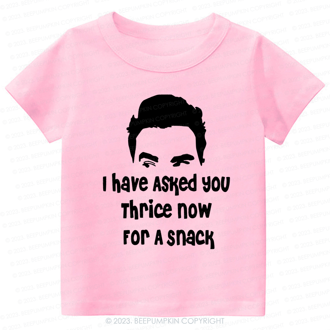 I Have Asked Your thrice For A Snack Kids Shirt