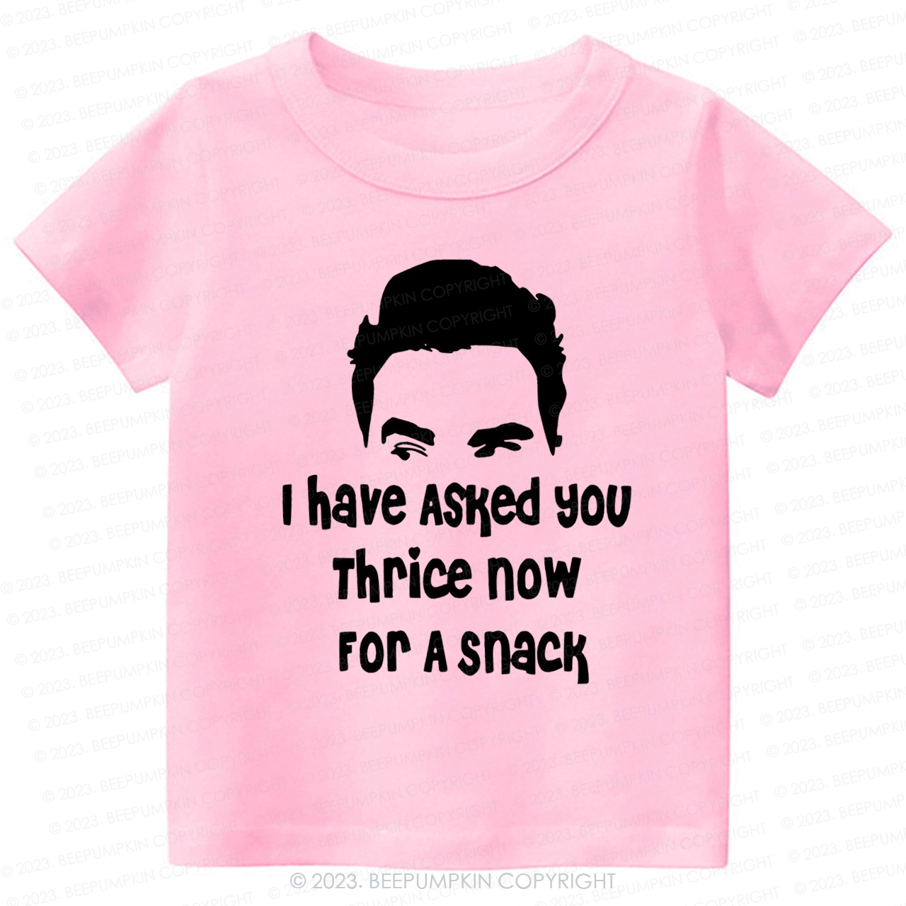 I Have Asked Your thrice For A Snack Kids Shirt