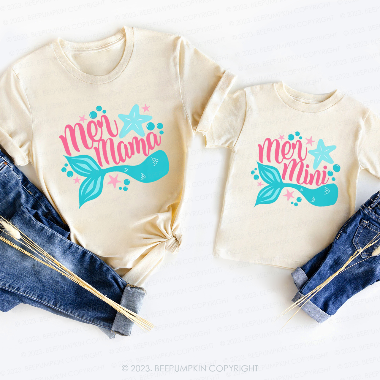 Mer Mama Mer Mini T-Shirts For Mom&Me