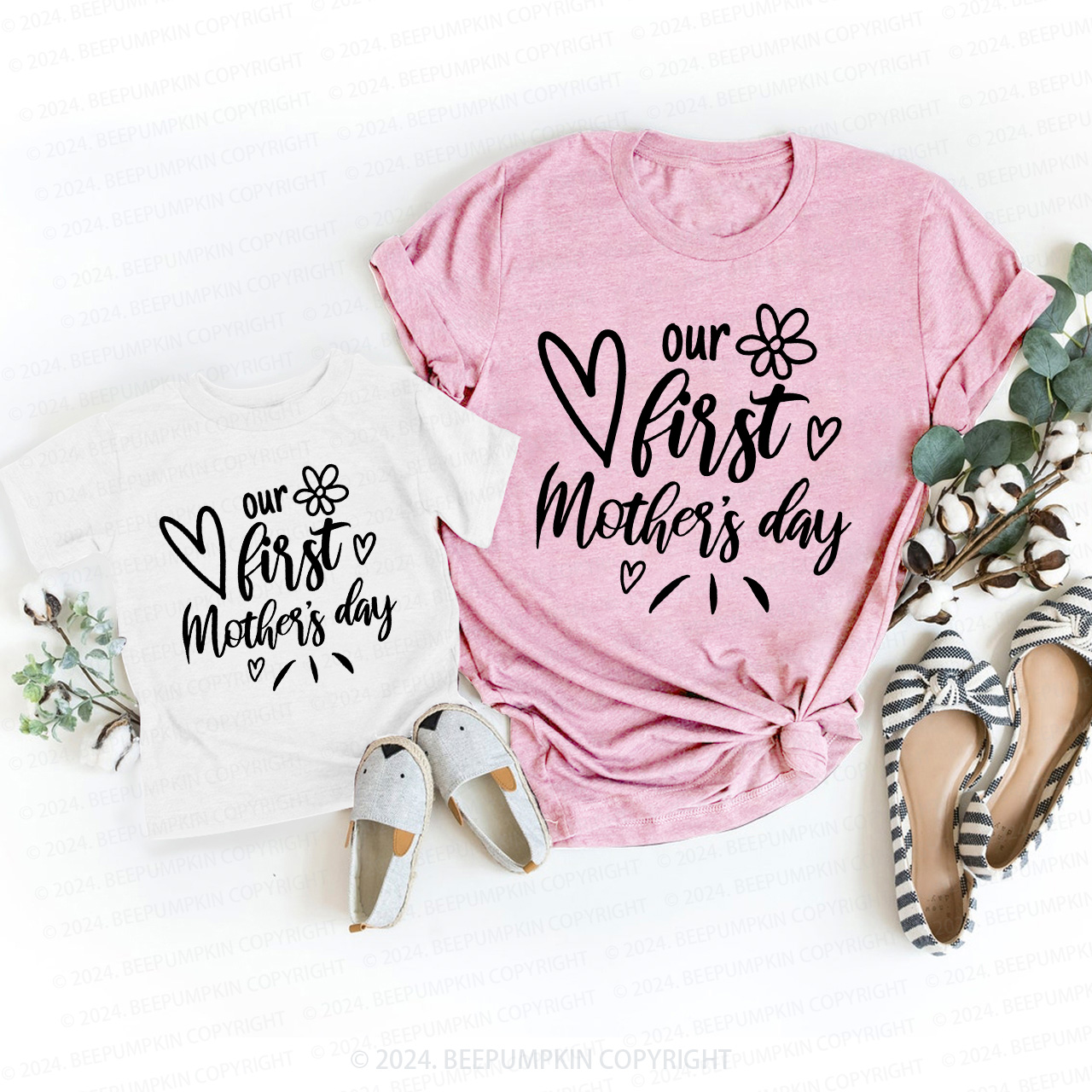 Our First Mother's Day T-Shirts For Mom&Me