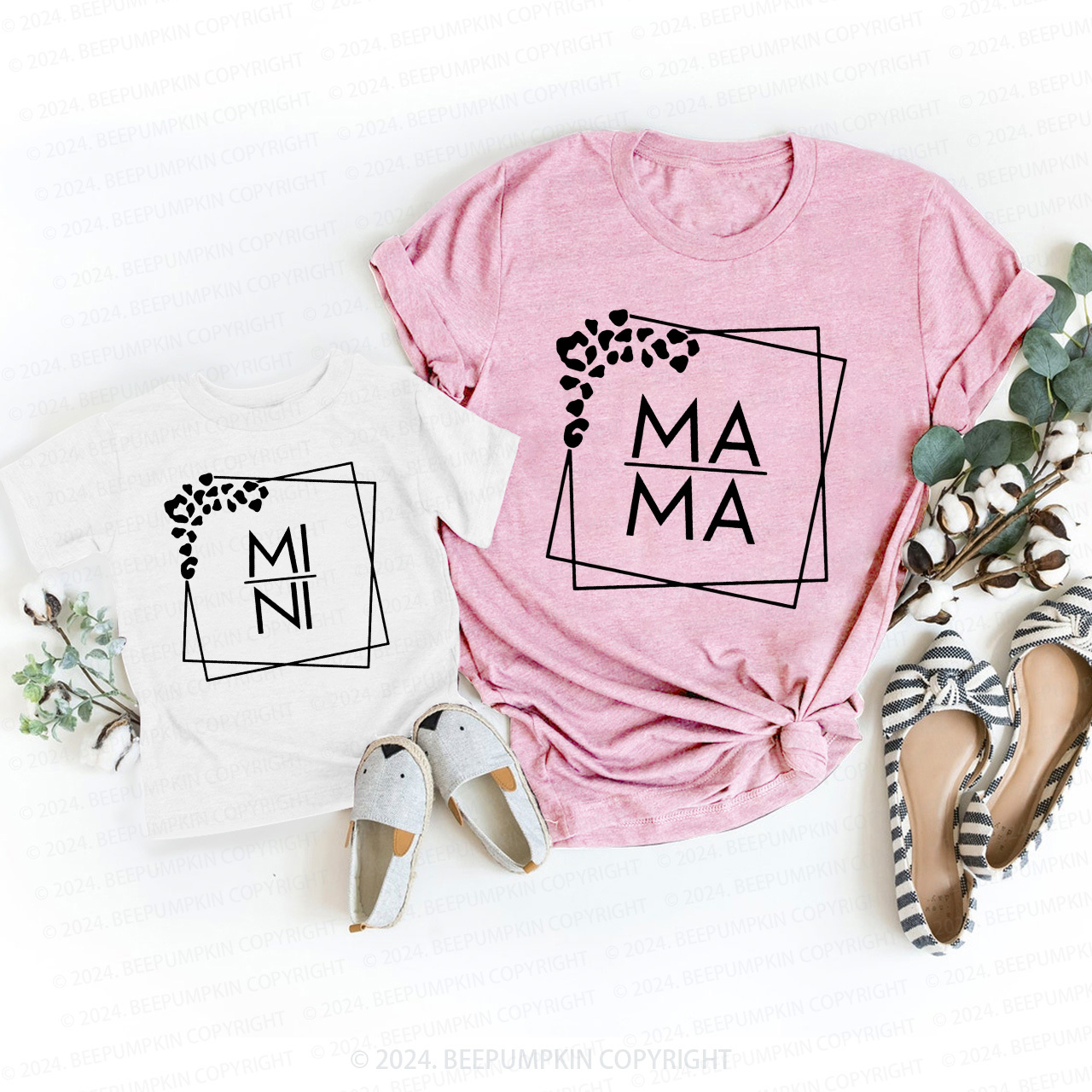 Mama Mini Mother's Day Gift T-Shirts For Mom&Me