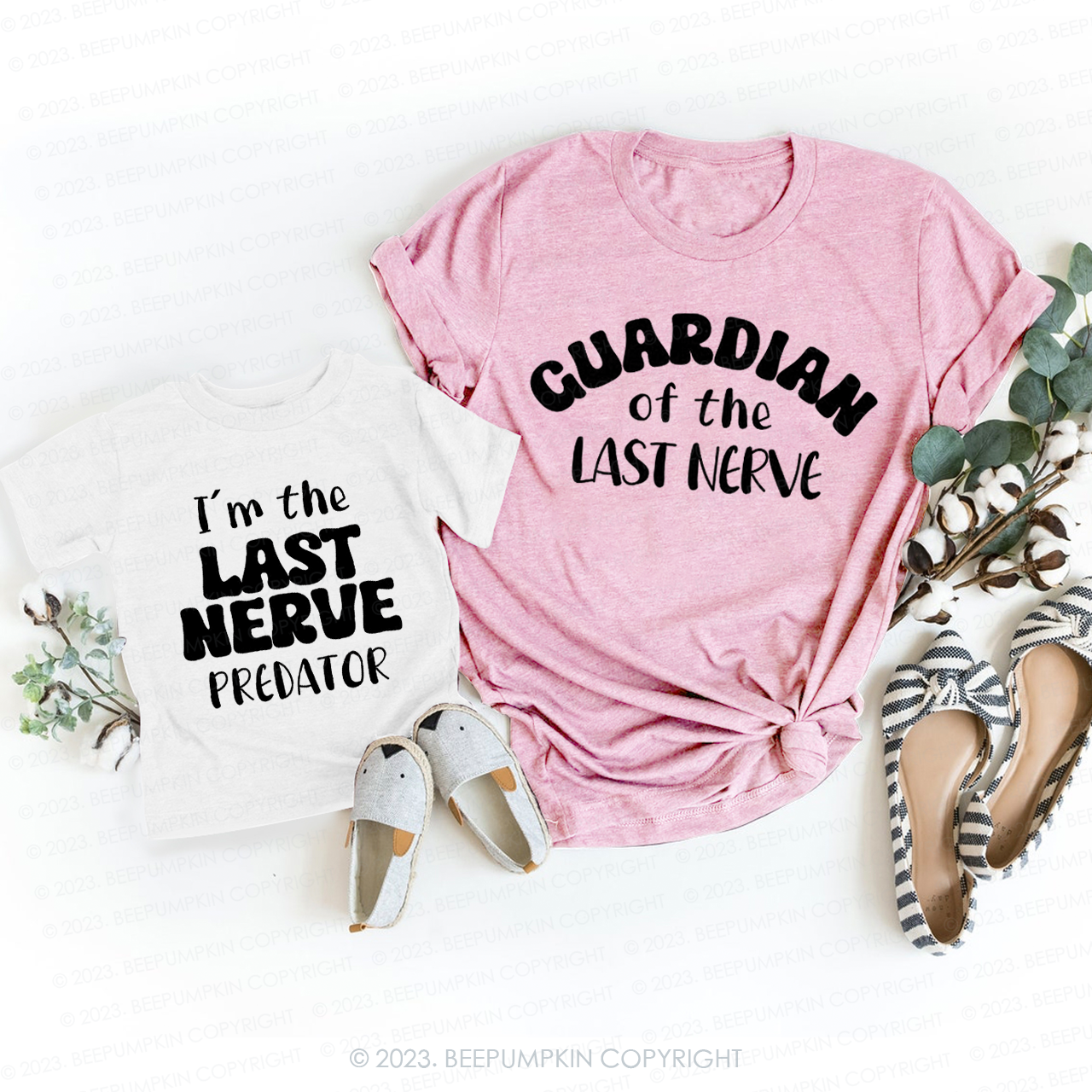 I'm The Last Nalve T-Shirts For Mom&Me