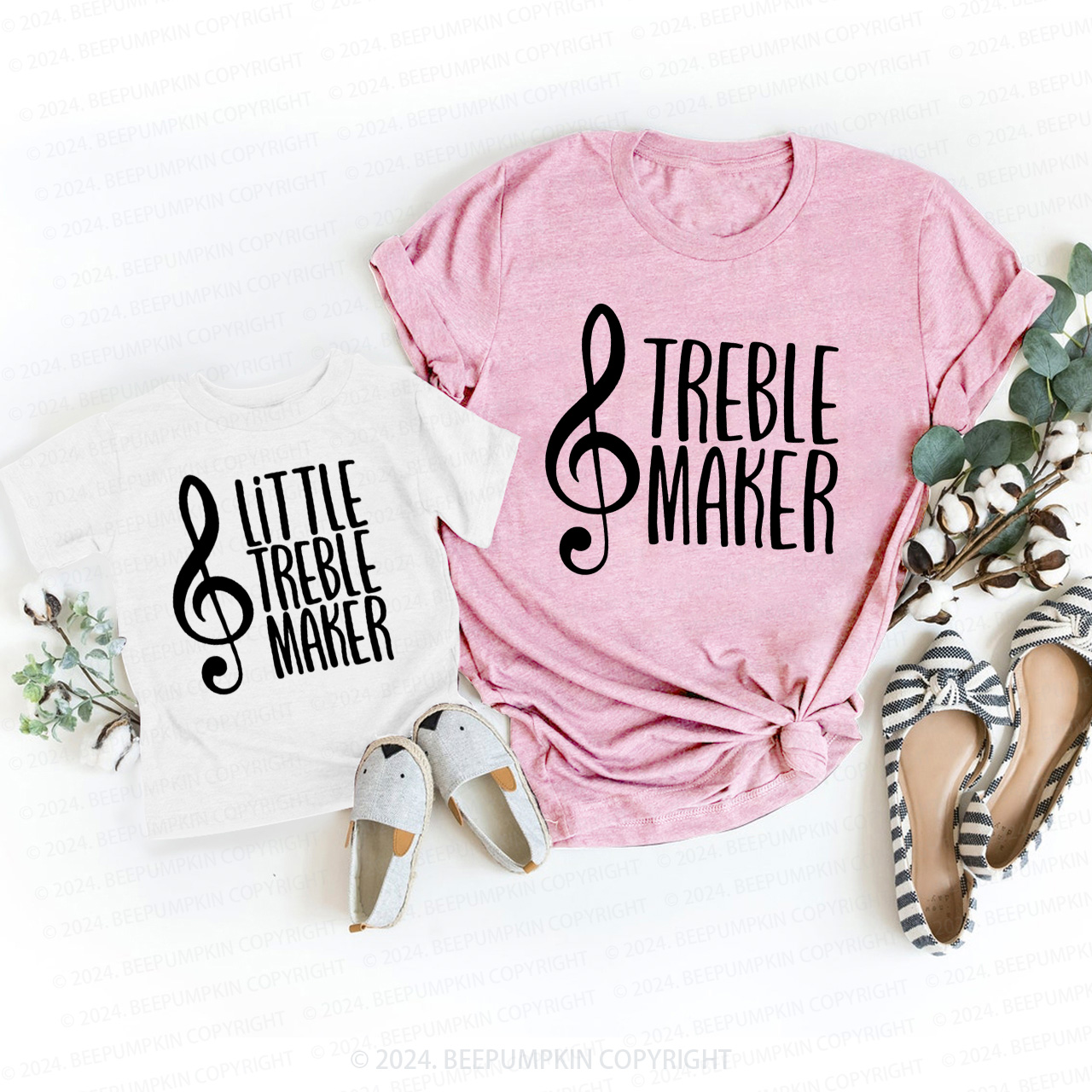 Treble Maker T-Shirts For Mom&Me