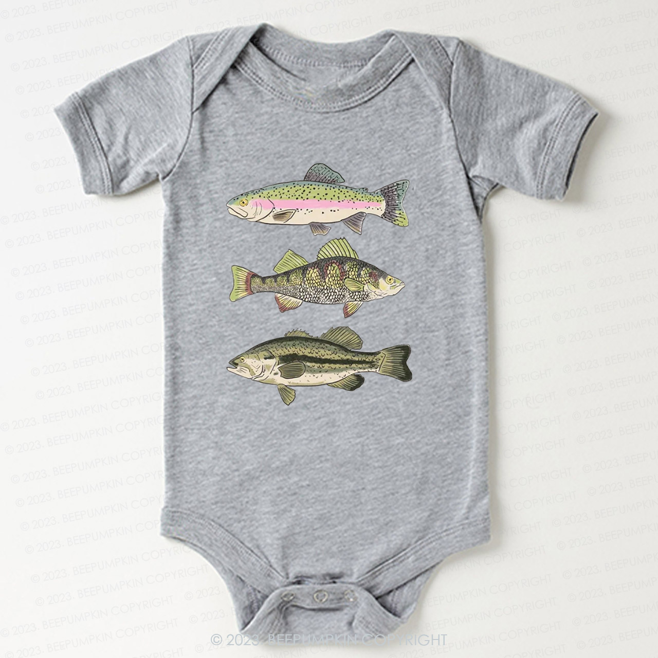 Summer Fishing Top Bodysuit For Baby