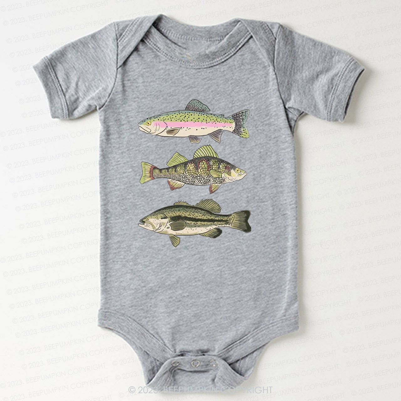 Summer Fishing Top Bodysuit For Baby