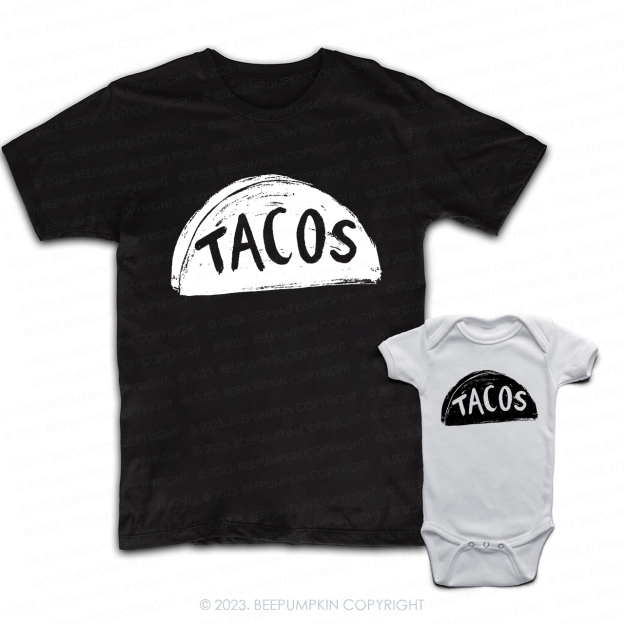 Daddy And Me Matching Taco Shirt